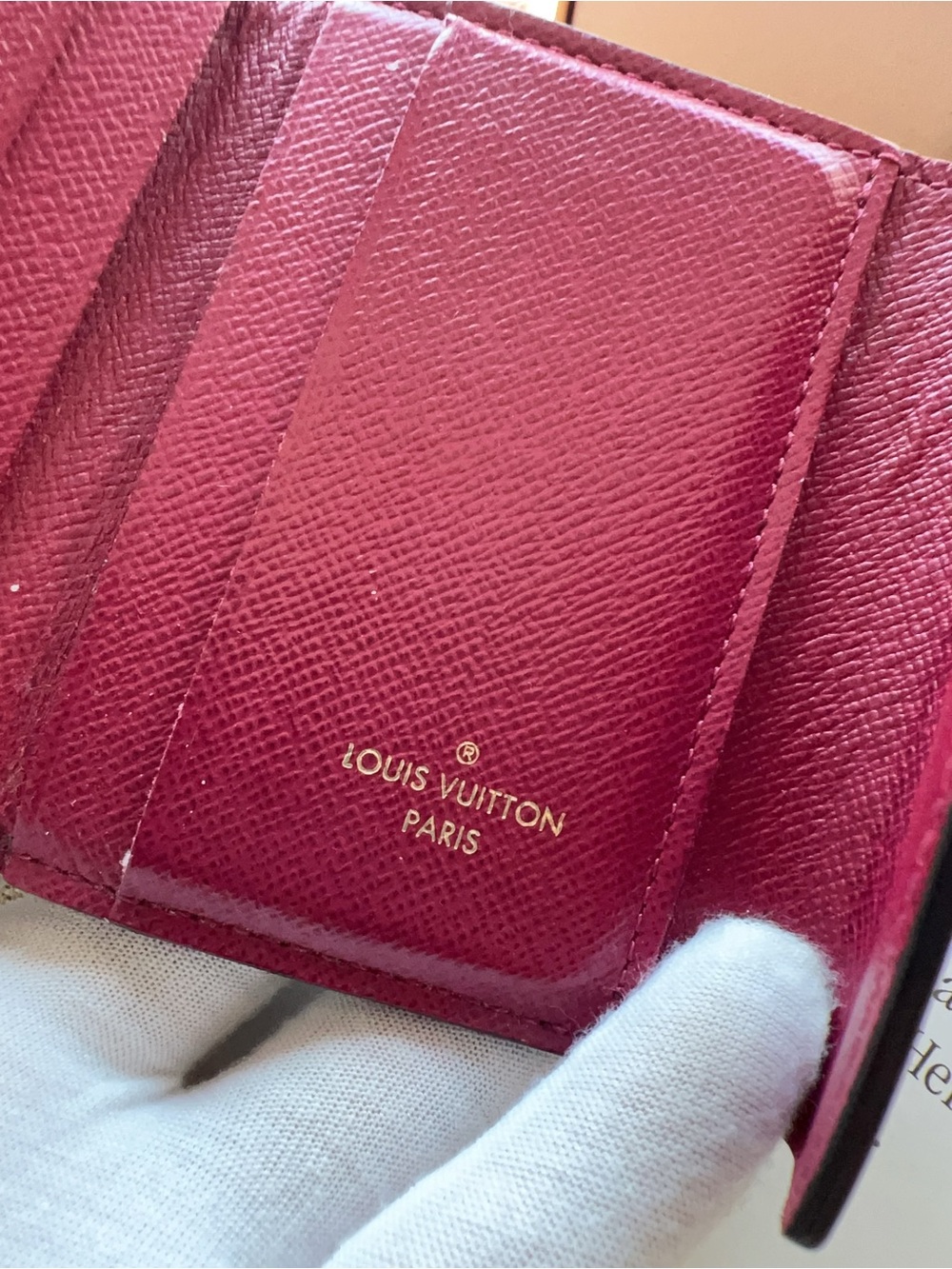 Louis Vuitton Monogram Zoe Wallet - Picture 8 of 9